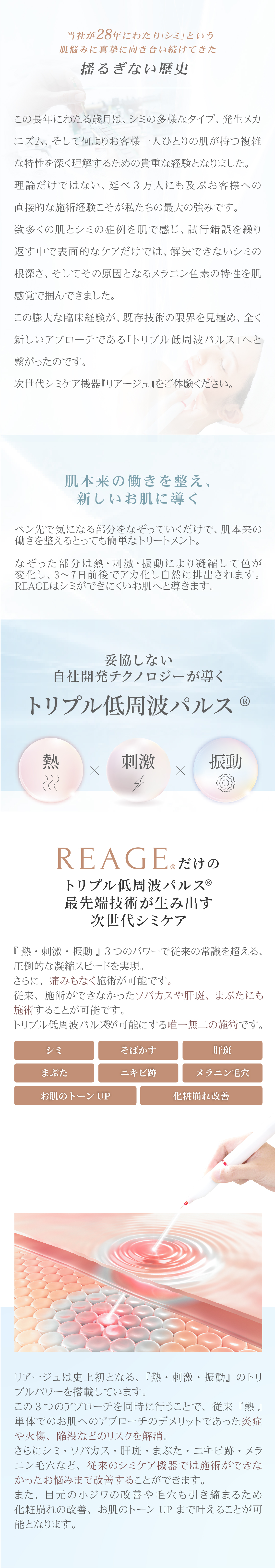 トリプル周波パルス